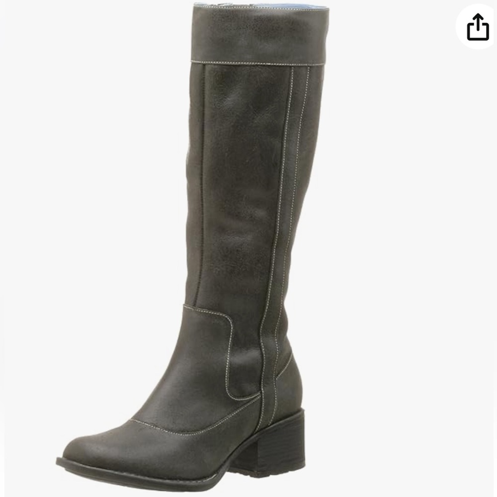 Indigo by Clarks Appaloosa Leather Knee-High Boots Size 8 1/2